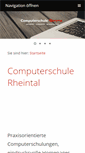 Mobile Screenshot of csrheintal.ch